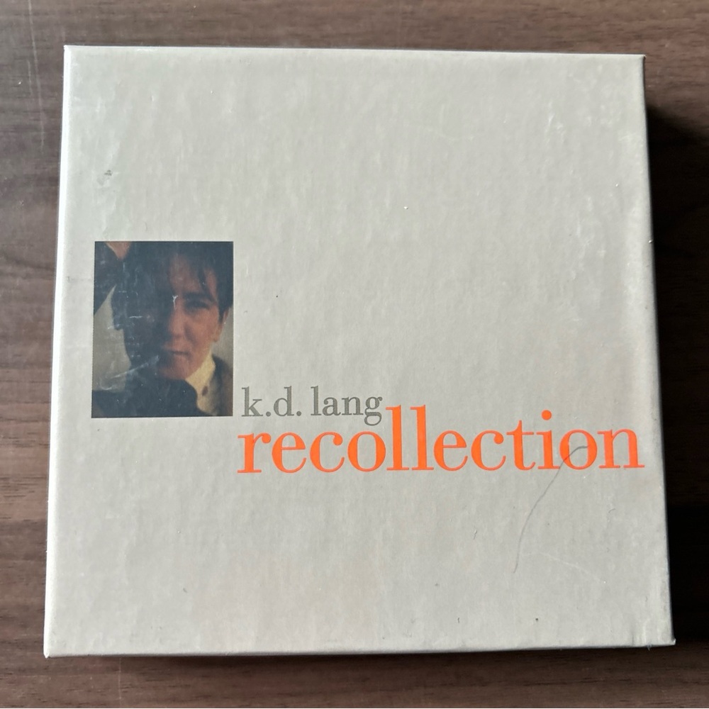 k.d. lang Recollection 3 CD / DVD Box Set 2010 Excellent